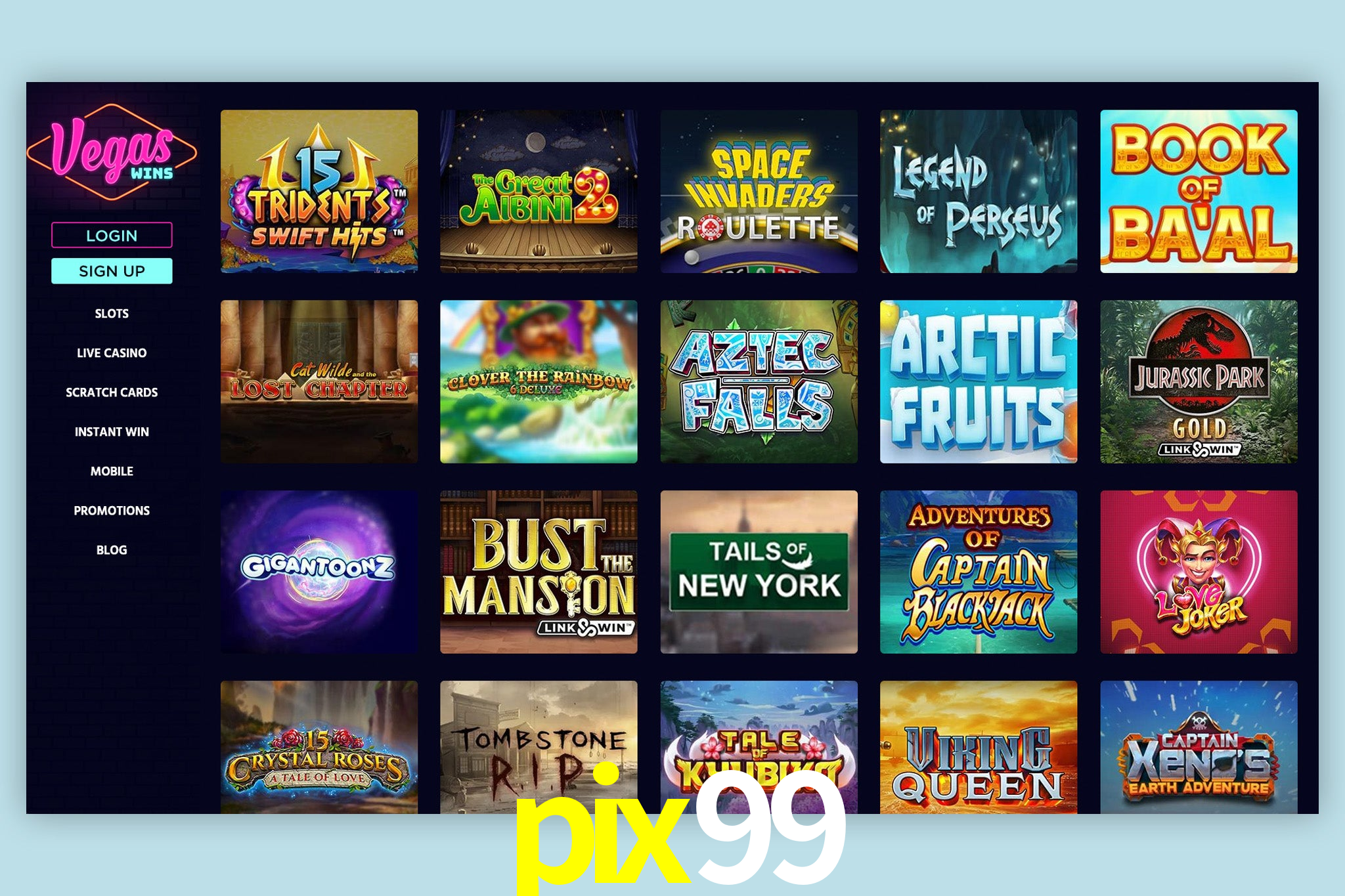 Game Providers pix99